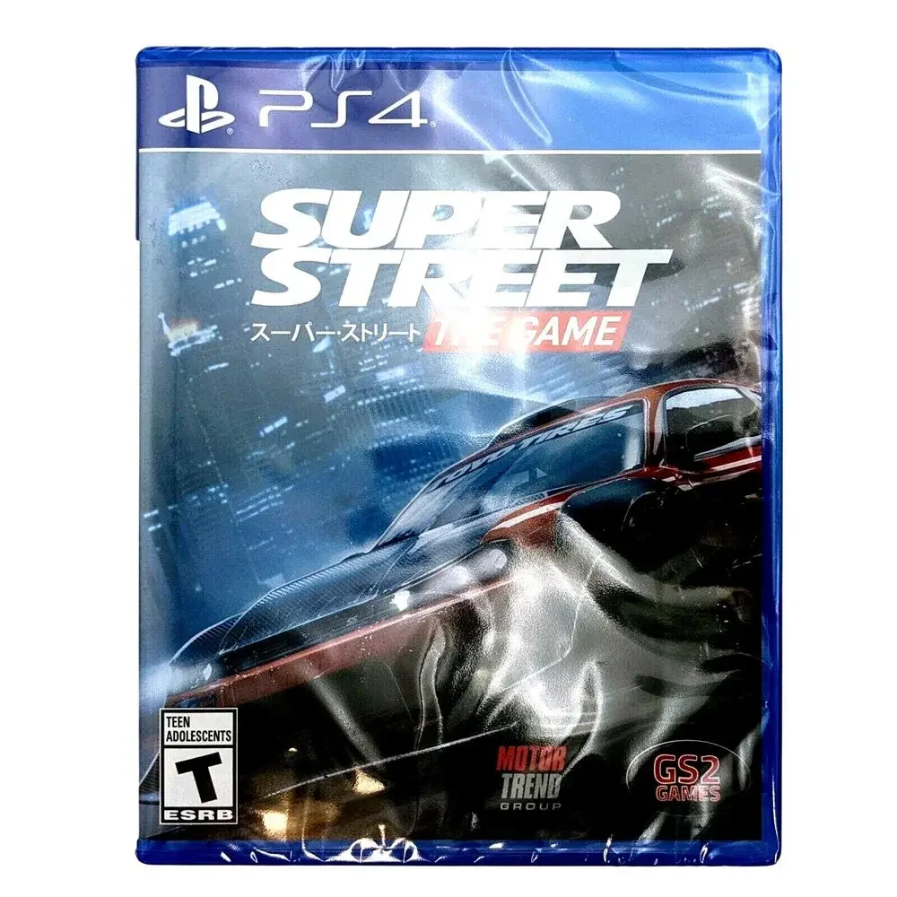 Super Street: The Game PS4 NEW Sealed GS2 Games 2019 Arcade Racing PlayStation 4